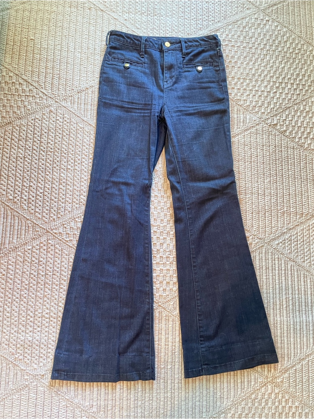 Anthropologie Pilcro High Rise Flare Sailor Jeans – Size 26